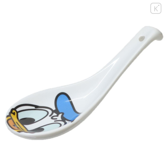 Japan Disney Ceramic Spoon - Donald Duck / White - 1
