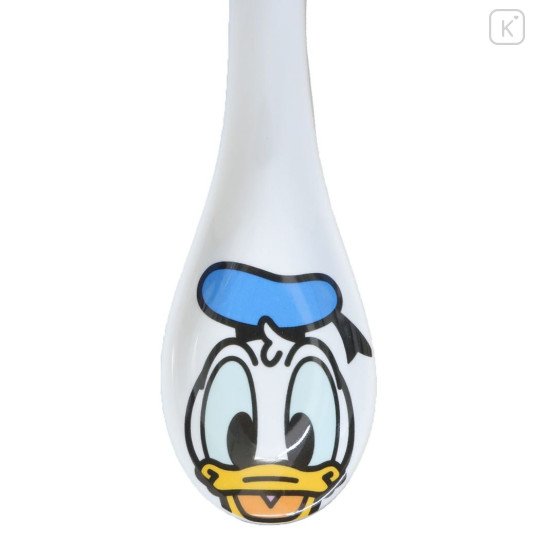 Japan Disney Ceramic Spoon - Donald Duck / White - 2