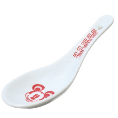 Japan Disney Ceramic Spoon - Mickey Mouse / Red