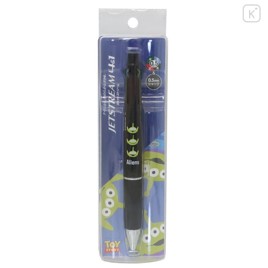 Japan Disney Jetstream 4&1 Multi Pen + Mechanical Pencil - Little Green Men - 4