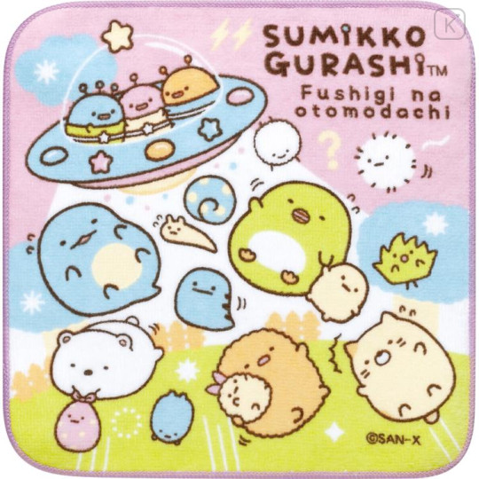 Japan San-X Petit Towel - Sumikko Gurashi / Mysterious Friends A - 1