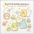 Japan San-X Mini Gauze Handkerchief 3pcs Set - Sumikko Gurashi / Mysterious Friends - 4