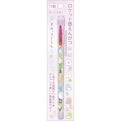 Japan San-X Rocket Colored Pencil - Sumikko Gurashi / Soap Pink