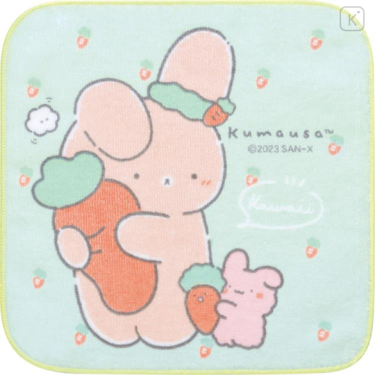 Japan San-X Petite Towel - Kumausa / Carrot - 1