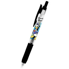 Japan Disney Sarasa Clip Gel Pen - Donald Duck / Black
