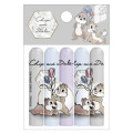Japan Disney Pencil Cap 5pcs Set - Chip & Dale : Flora - 1