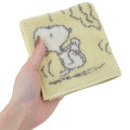 Japan Peanuts Wash Towel Handkerchief - Snoopy / Yellow & Grey - 3