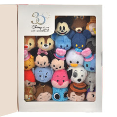 Japan Disney Store Tsum Tsum Mini Plush (S) 23pcs Set - 30th Anniversary