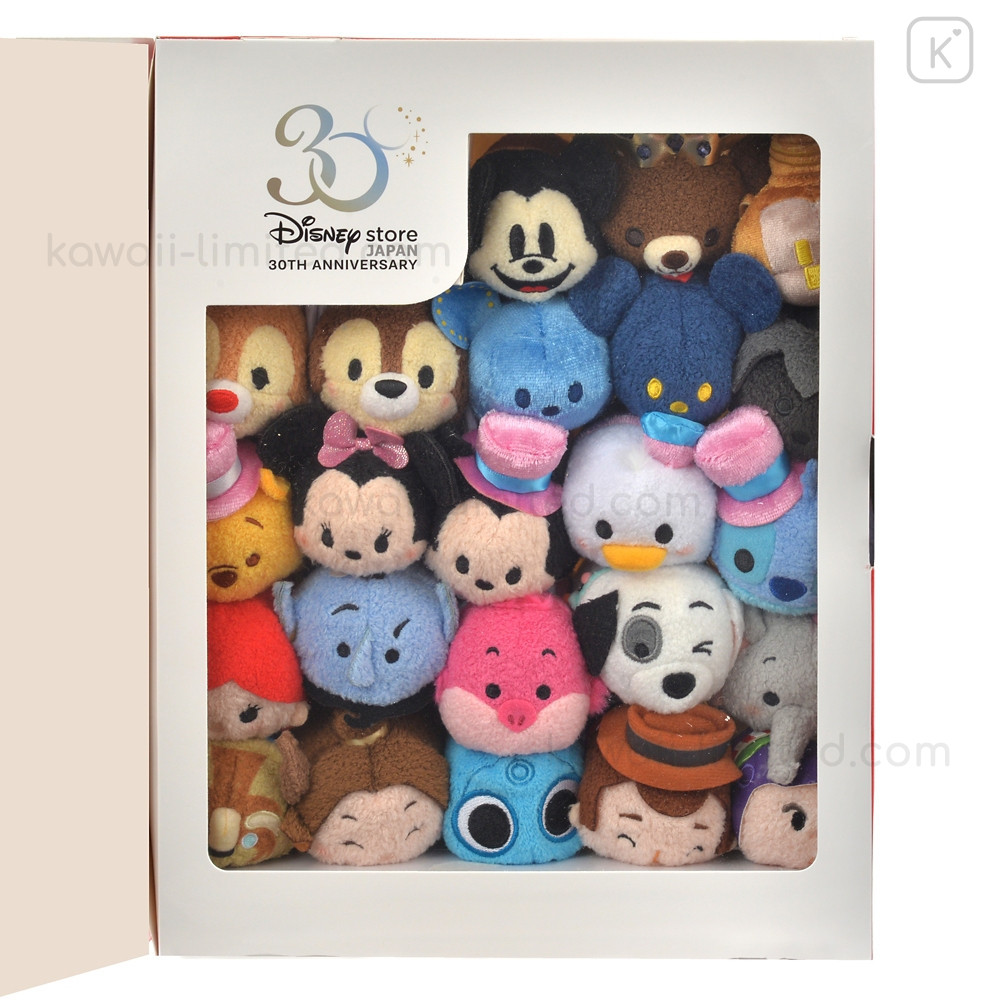 Japan Disney Store Tsum Tsum Mini Plush (S) 23pcs Set - 30th