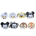 Japan Disney Store Tsum Tsum Mini Plush (S) 8pcs Set - Mickey & Friends : The Disney100 Platinum Celebration Collection - 3