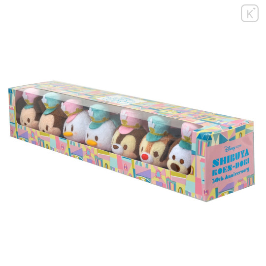 Japan Disney Store Tsum Tsum Mini Plush (S) 7pcs Set - Mickey & Friends : Shibuya 30th Anniversary - 2