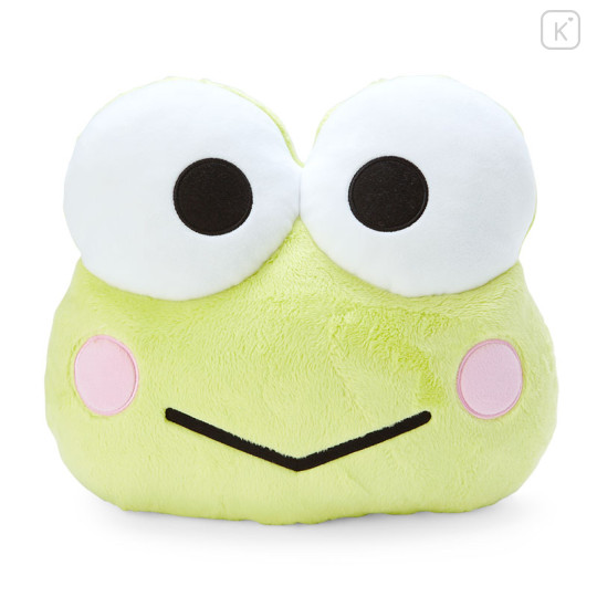 Japan Sanrio Original Face Cushion - Keroppi : Our Goods - 2
