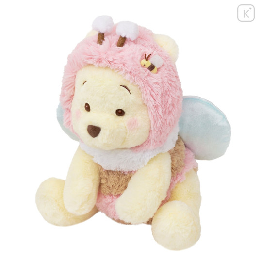 Japan Disney Store Plush Toy (M) - Pooh : Honeybee Pink - 3
