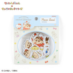 Japan Sanrio × Crayon Shin-chan Piece Seal Pack - Crayon
