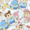 Japan Sanrio × Crayon Shin-chan Piece Seal Pack - Crayon - 3
