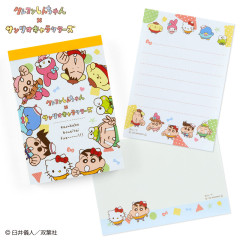 Japan Sanrio × Crayon Shin-chan Mini Notepad - Fire