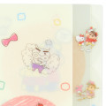 Japan Sanrio × Crayon Shin-chan 5 Pockets A4 Clear File - Crayon - 3