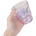 Japan Sanrio Acrylic Tumbler Clear Airy - Kuromi / Little Happy Thing - 2