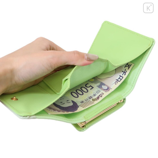 Japan San-X Tri-Fold Wallet & Coin Case - Sumikko Gurashi / Embroidery Penguin? - 4