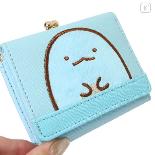 Japan San-X Tri-Fold Wallet & Coin Case - Sumikko Gurashi : Tokage - 6