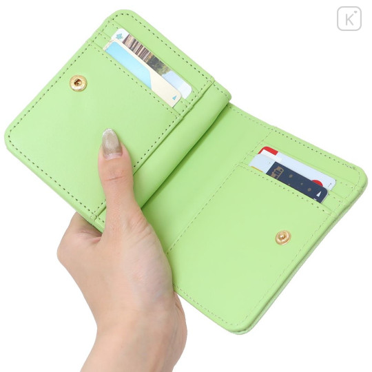 Japan San-X Bi-Fold Wallet & Coin Case - Sumikko Gurashi : Embroidery Penguin? - 3