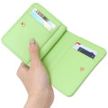 Japan San-X Bi-Fold Wallet & Coin Case - Sumikko Gurashi : Embroidery Penguin? - 3