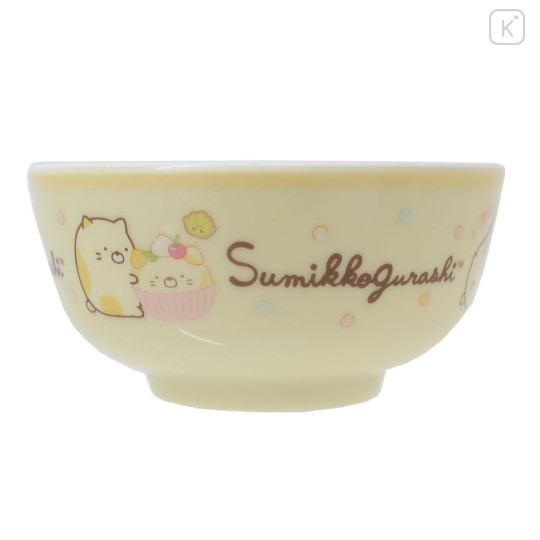 Japan San-X Melamine Bowl - Sumikko Gurashi / Cat - 1