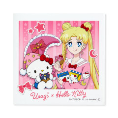 Japan Sanrio × Sailor Moon Cosmos Photo Sticker - Hello Kitty & Usagi