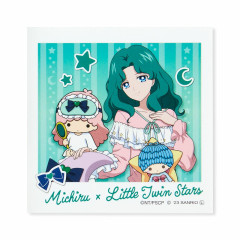 Japan Sanrio × Sailor Moon Cosmos Photo Sticker - Little Twin Stars & Michiru