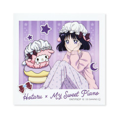 Japan Sanrio × Sailor Moon Cosmos Photo Sticker - My Sweet Piano & Hotaru
