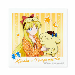 Japan Sanrio × Sailor Moon Cosmos Photo Sticker - Pompompurin & Minako