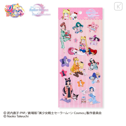 Japan Sanrio × Sailor Moon Cosmos Clear Sticker Sheet A - 1
