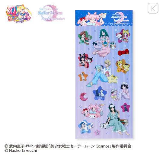 Japan Sanrio × Sailor Moon Cosmos Clear Sticker Sheet B - 1