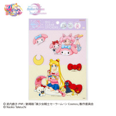 Japan Sanrio × Sailor Moon Cosmos Big Clear Sticker A