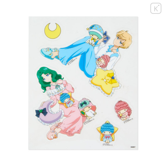 Japan Sanrio × Sailor Moon Cosmos Big Clear Sticker D - 2