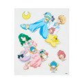 Japan Sanrio × Sailor Moon Cosmos Big Clear Sticker D - 2