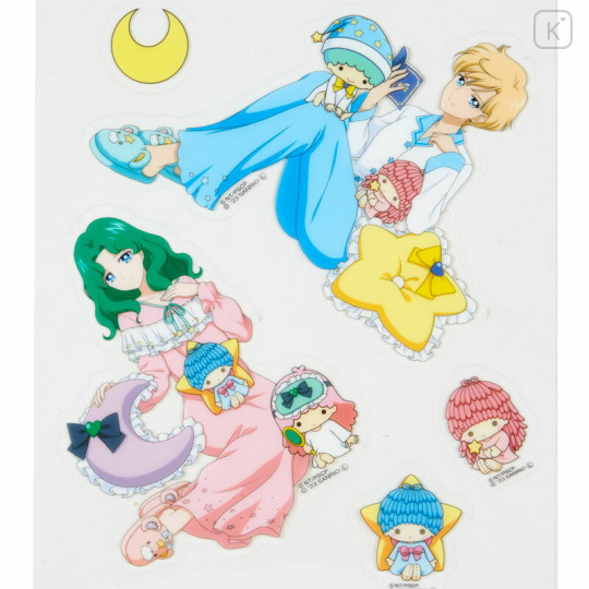 Japan Sanrio × Sailor Moon Cosmos Big Clear Sticker D - 3
