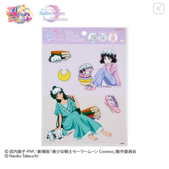 Japan Sanrio × Sailor Moon Cosmos Big Clear Sticker E - 1
