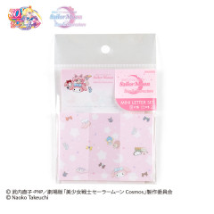 Japan Sanrio × Sailor Moon Cosmos Clear Mini Letter Set B