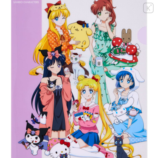 Japan Sanrio × Sailor Moon Cosmos Clear File A - 3