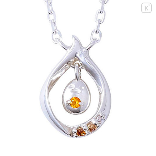 Japan Sanrio × The Kiss Silver Necklace - Gudetama - 2