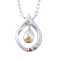 Japan Sanrio × The Kiss Silver Necklace - Gudetama - 2