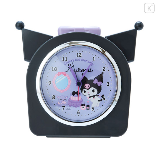 Japan Sanrio Original Talking Alarm Clock - Kuromi - 1