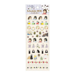 Japan Ghibli Schedule Sticker - Spirited Away