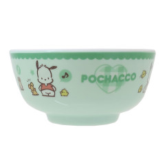 Japan Sanrio Melamine Bowl - Pochacco / Light Green