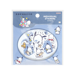 Japan Sanrio Sticker Set - Pochacco / Retro