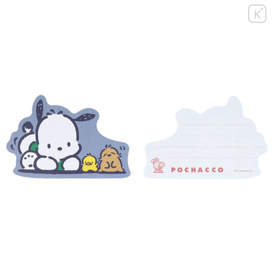 Japan Sanrio Mini Letter Set - Pochacco / Retro - 3