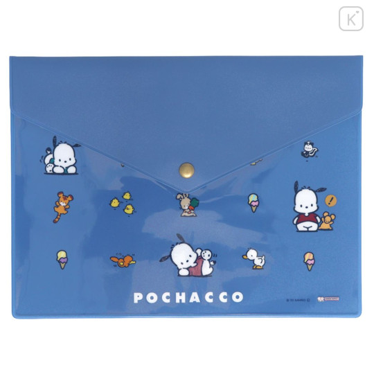 Japan Sanrio A5 Multi Case Folder - Pochacco / Retro - 1