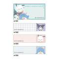 Japan Sanrio Sticky Notes & Bookmark - Pochacco & Kuromi & Tuxedo Sam - 2