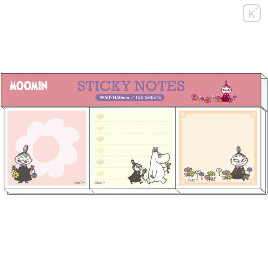 Japan Moomin Square Sticky Notes - Little My / Comics Friends - 1